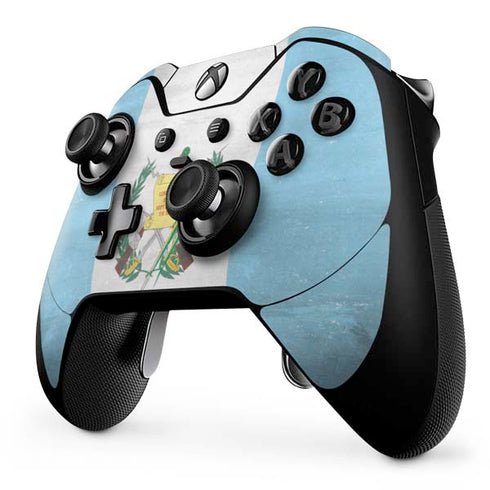 Guatemala Flag Distressed Xbox One Elite Controller Skin