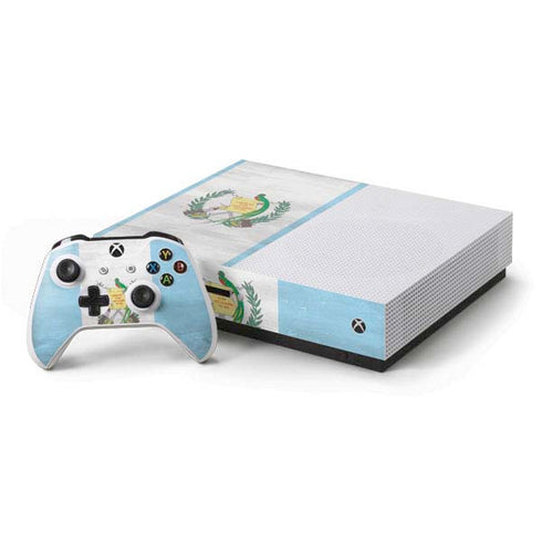 Guatemala Flag Distressed Xbox One Skins