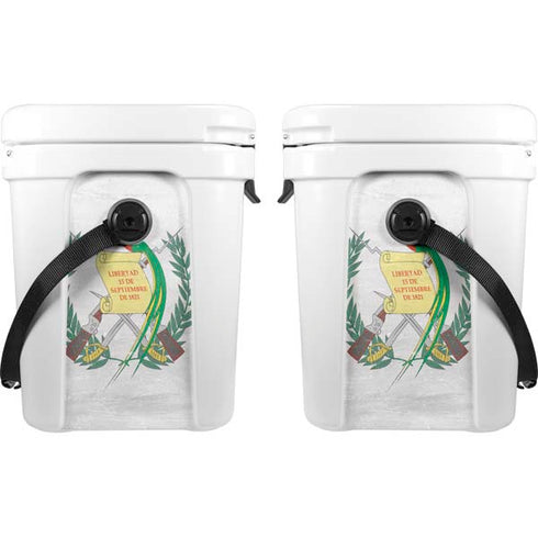 Guatemala Flag Distressed YETI Roadie 24 Hard Cooler Skin