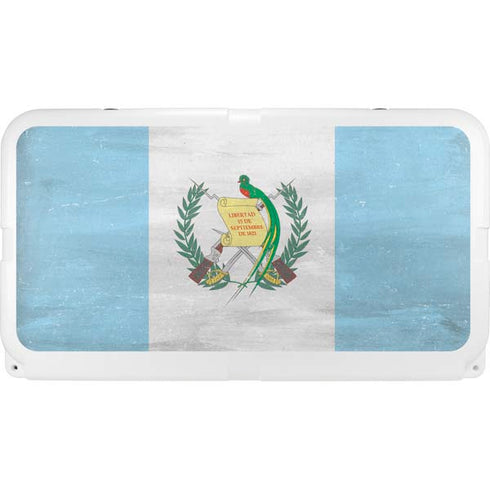 Guatemala Flag Distressed YETI Tundra 65 Hard Cooler Skin
