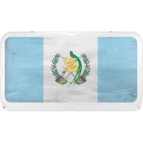 Guatemala Flag Distressed YETI Tundra 75 Hard Cooler Skin
