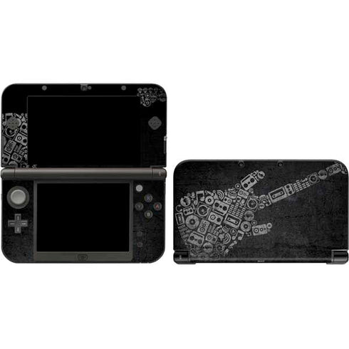 Guitar Pattern 3DS XL 2015 Skin