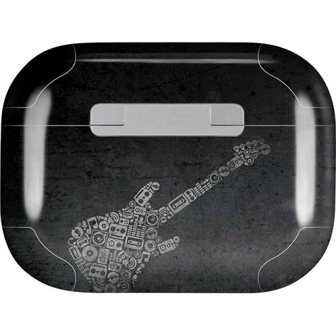 Guitar Pattern AirPods Pro 2nd Gen Skin