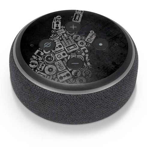 Guitar Pattern Amazon Echo Dot Skin