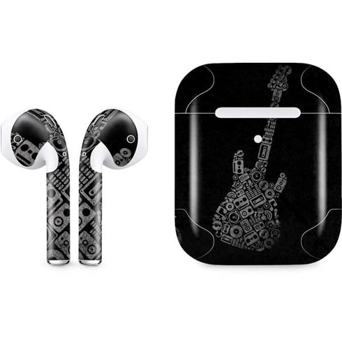 Guitar Pattern Apple AirPods 2 Skin
