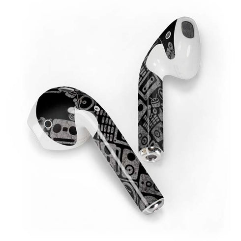 Guitar Pattern Apple AirPods 2 Skin
