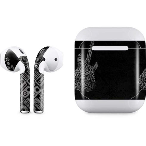 Guitar Pattern Apple AirPods Skin