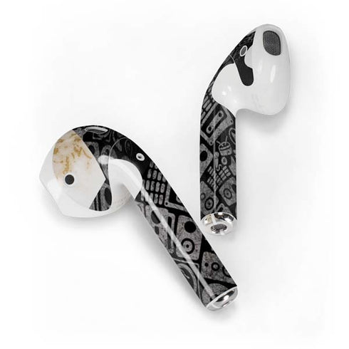 Guitar Pattern Apple AirPods Skin