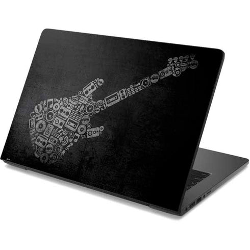 Guitar Pattern Dell Chromebook Skin
