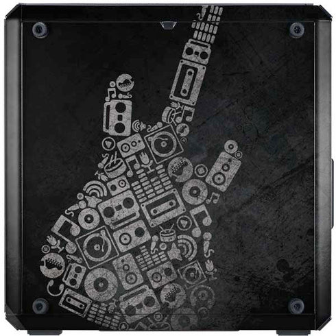 Guitar Pattern Cooler Master MasterBox Q300L Mini Tower Skin