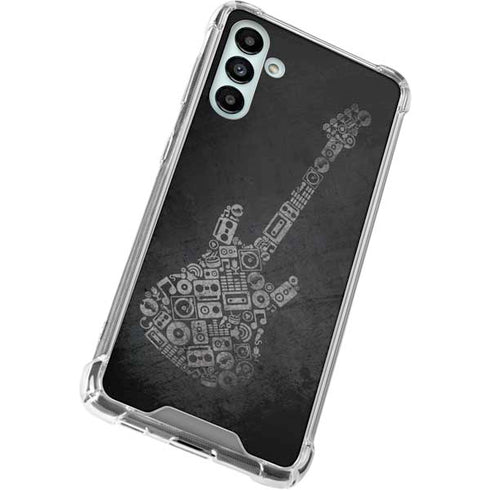 Guitar Pattern Galaxy A13 5G Clear Case