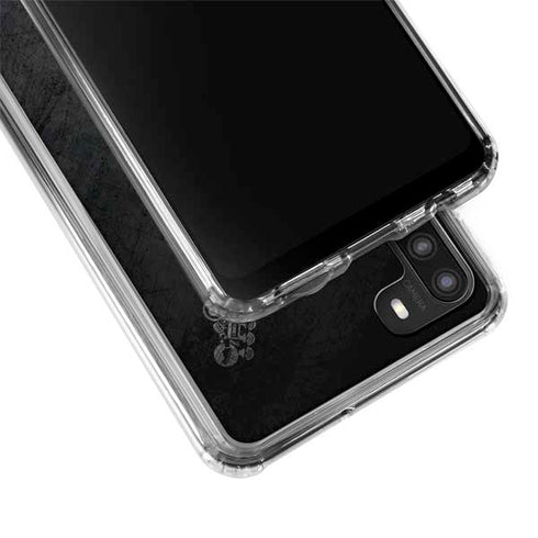 Guitar Pattern Galaxy A21 Clear Case