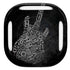 Guitar Pattern Galaxy Buds Live Skin
