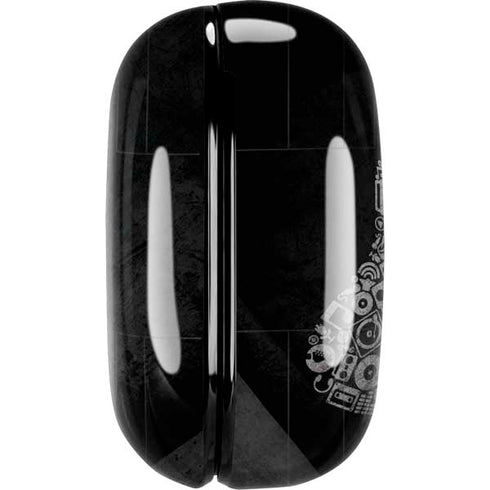 Guitar Pattern Galaxy Buds Live Skin