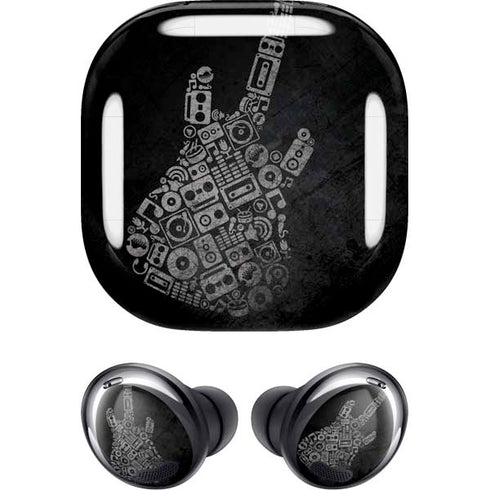 Guitar Pattern Galaxy Buds Pro Skin