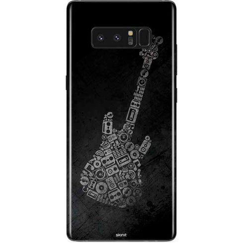 Guitar Pattern Galaxy Note 8 Skin
