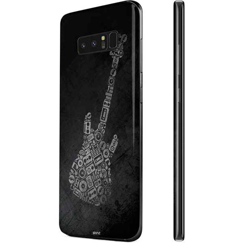 Guitar Pattern Galaxy Note 8 Skin