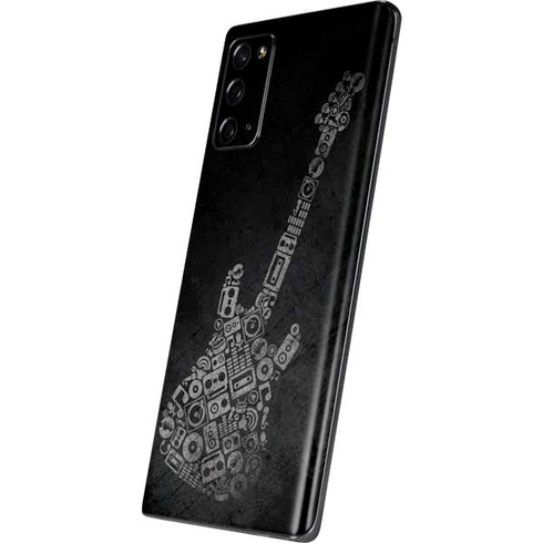 Guitar Pattern Galaxy Note20 5G Skin