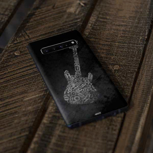 Guitar Pattern Galaxy S10 Skin