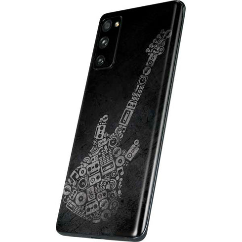Guitar Pattern Galaxy S20 Fan Edition Skin