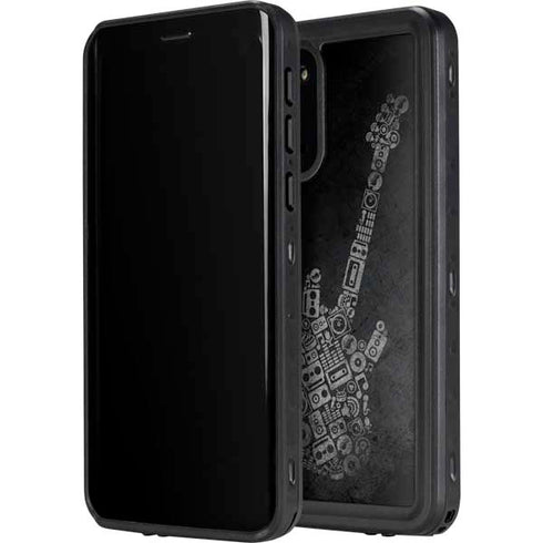 Guitar Pattern Galaxy S20 Plus Waterproof Case