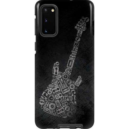 Guitar Pattern Galaxy S20 Pro Case