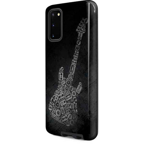 Guitar Pattern Galaxy S20 Pro Case