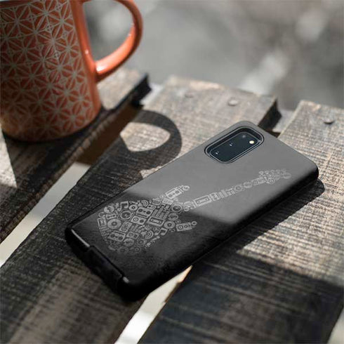 Guitar Pattern Galaxy S20 Pro Case