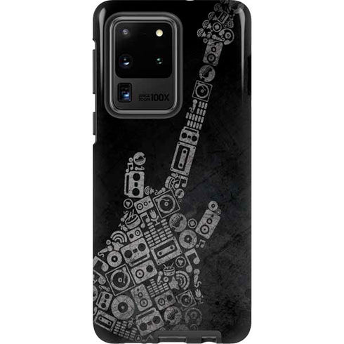 Guitar Pattern Galaxy S20 Ultra 5G Pro Case