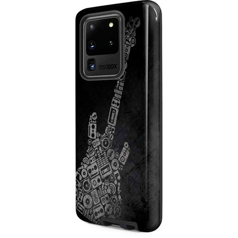 Guitar Pattern Galaxy S20 Ultra 5G Pro Case