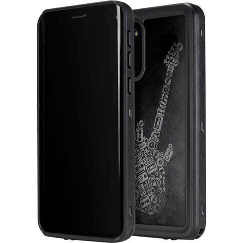 Guitar Pattern Galaxy S20 Waterproof Case