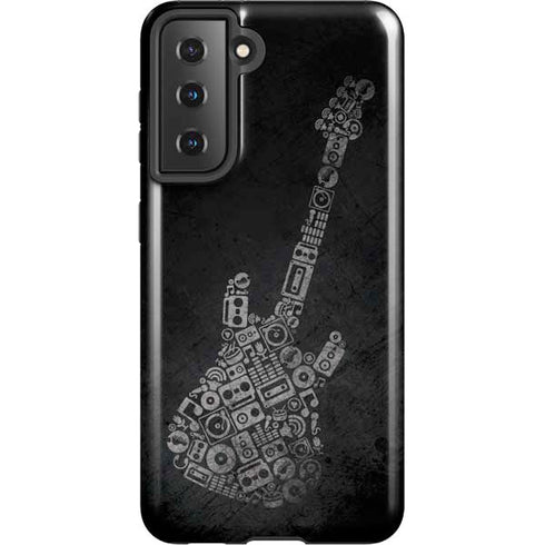 Guitar Pattern Galaxy S21 5G Pro Case