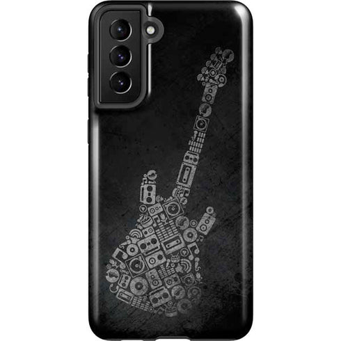 Guitar Pattern Galaxy S21 FE Pro Case