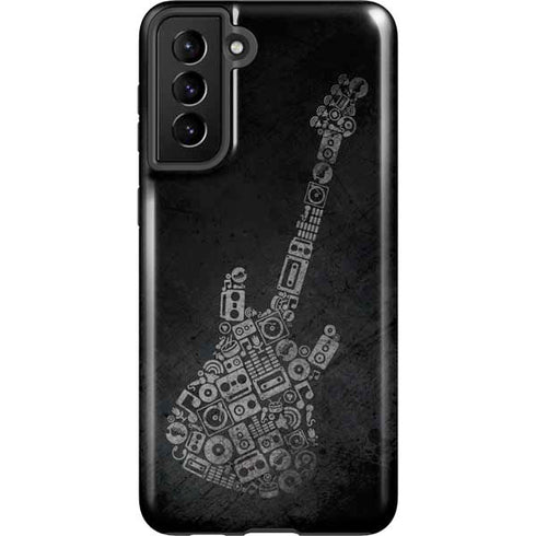 Guitar Pattern Galaxy S21 Plus 5G Pro Case