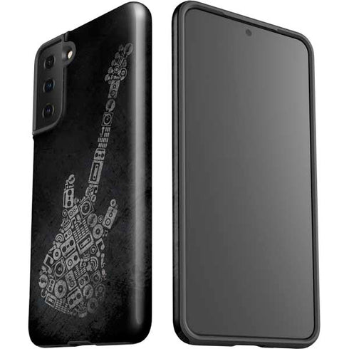 Guitar Pattern Galaxy S21 Plus 5G Pro Case