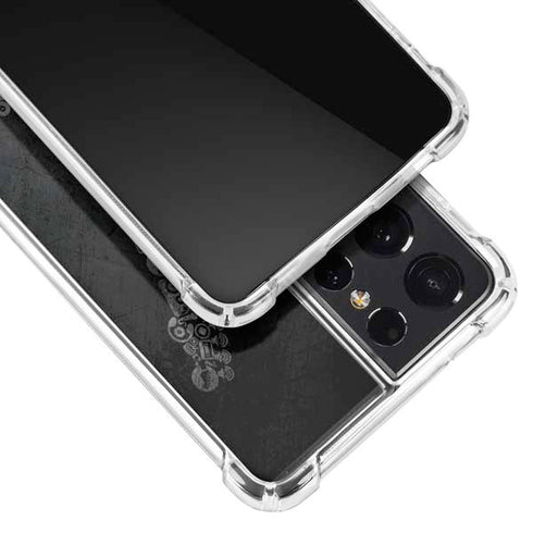 Guitar Pattern Galaxy S21 Ultra 5G Clear Case