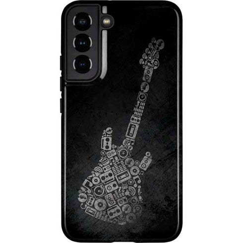 Guitar Pattern Galaxy S22 Plus Pro Case