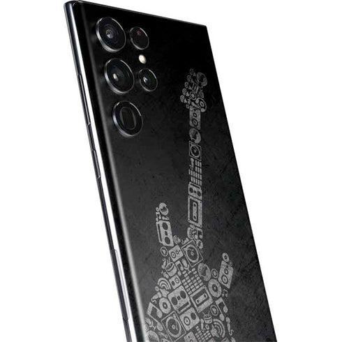 Guitar Pattern Galaxy S22 Ultra Skin
