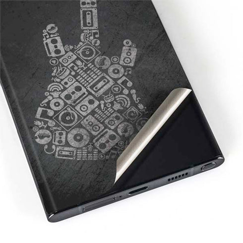Guitar Pattern Galaxy S22 Ultra Skin