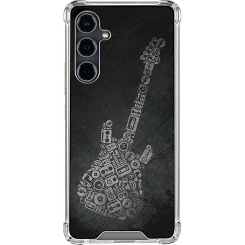 Guitar Pattern Galaxy S23 FE Clear Case