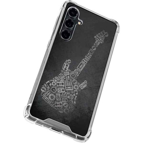 Guitar Pattern Galaxy S23 FE Clear Case