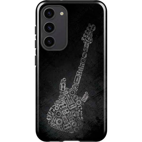 Guitar Pattern Galaxy S23 Plus Pro Case