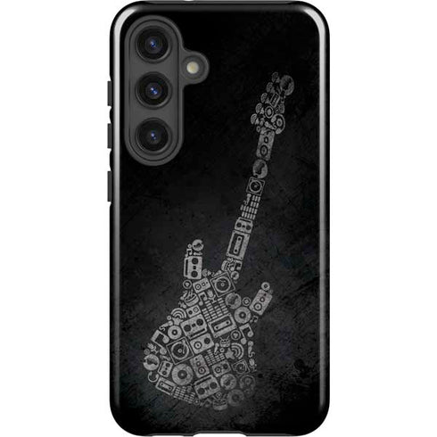 Guitar Pattern Galaxy S24 Plus Impact Case