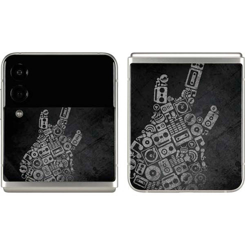Guitar Pattern Galaxy Z Flip3 5G Skin