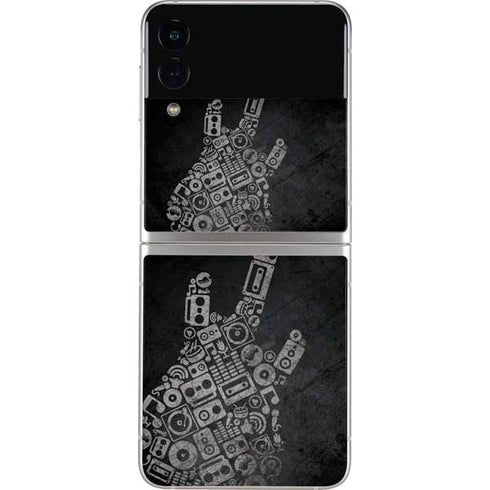 Guitar Pattern Galaxy Z Flip3 5G Skin