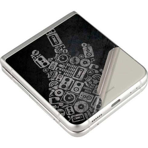 Guitar Pattern Galaxy Z Flip3 5G Skin