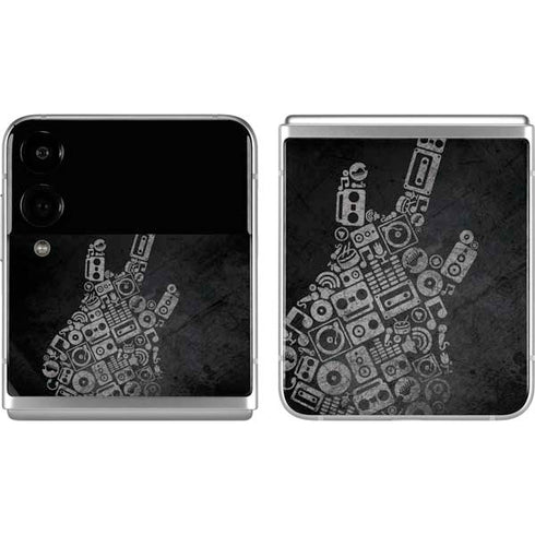 Guitar Pattern Galaxy Z Flip4 5G Skin