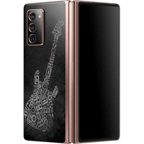 Guitar Pattern Galaxy Z Fold2 5G Skin