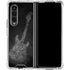Guitar Pattern Galaxy Z Fold4 5G Clear Case