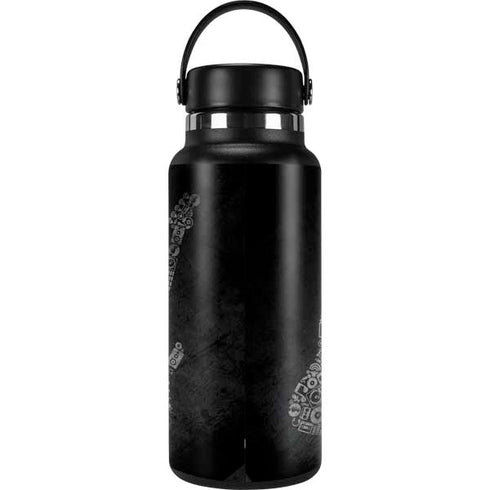 Guitar Pattern Hydro Flask 32oz Wide Mouth Skin